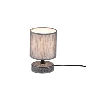 Expressleverans Trio Lighting Marie bordslampa E14 grå Grå - Belysning