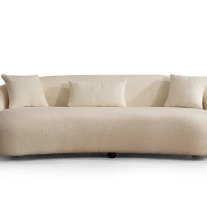 Scone Soffa 3-sits Beige|Bouclé - Möbler Lägg i varukorgen