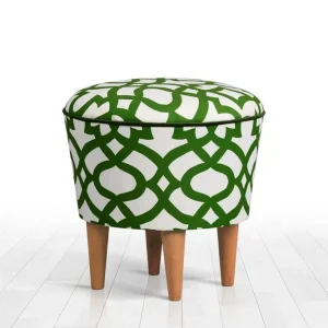 Painesville Sittpuff 42 cm Grön - Möbler Snabb leverans