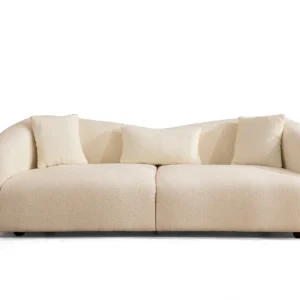 Fynd Hungirr Soffa 3-sits Beige|Bouclé - Möbler