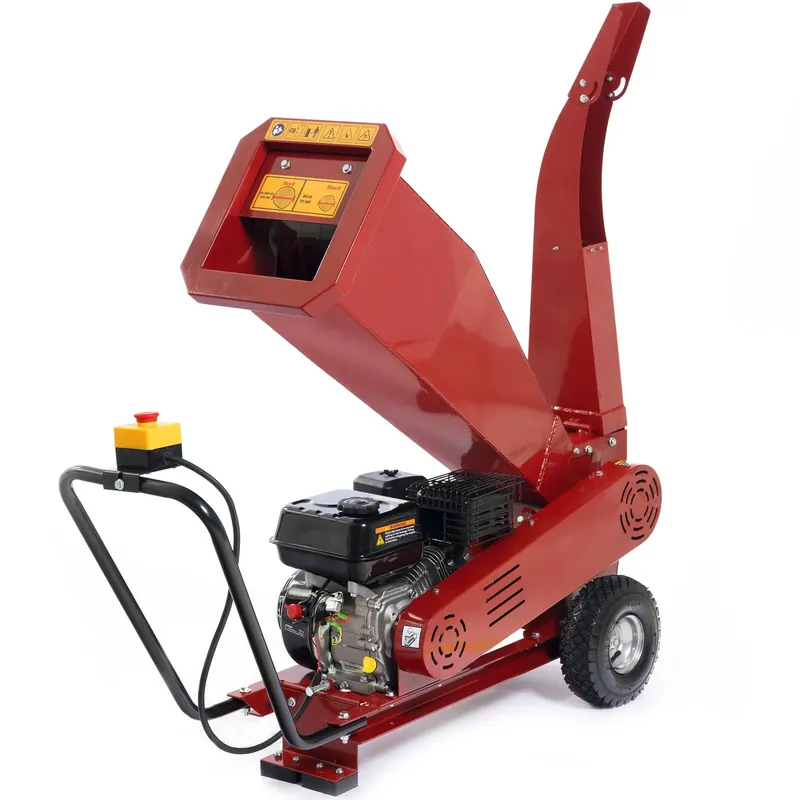 Fri frakt Kompostkvarn / Flismaskin 6,5 Hk | Bensindriven Loncinmotor - Trädgård & spabad