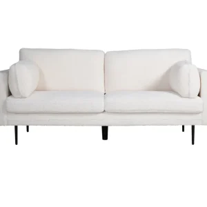 Venture Home Boom 3-sits Soffa Teddy Vit - Möbler Trygg betalning