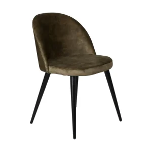 Venture Home Velvet Matstol Grön/Svart - Möbler Köp nu
