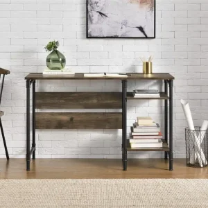Rea Bradford Skrivbord 120 cm Mörkbrun Queer Eye - Möbler