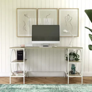 Queer Eye Cambridge Skrivbord 152 cm Brun Dorel Home - Möbler Sista chansen