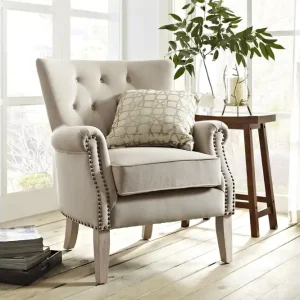 Wynn Fåtölj Beige Dorel Home - Möbler Köp nu