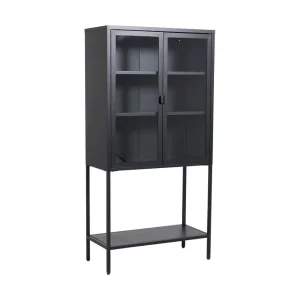 Billig Venture Home Misha Skåp 75 cm Svart - Möbler