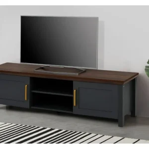 Juntolah Tv-bänk 160x39 cm Svart - Möbler Beställ nu