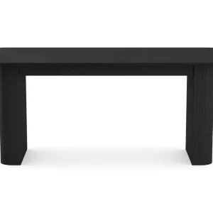Begränsad tid Bark Kopparbo Matbord 180-240 cm Förlängningsbart Svart trä - Möbler