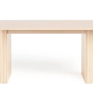 risnedsättning Bark Kopparbo Matbord 160 cm Ljust vitlaserat ekträ - Möbler