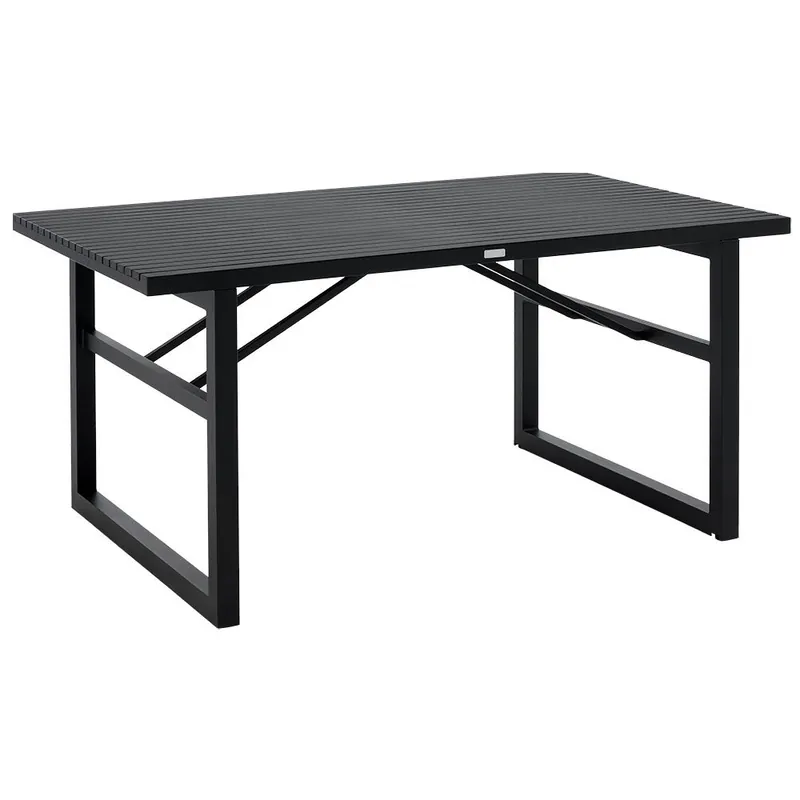 Vevi matbord 90x160 cm svart risnedsättning