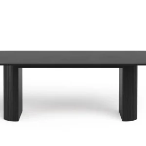 Nyhet Bark Kopparbo Matbord 240 cm Svart trä - Möbler