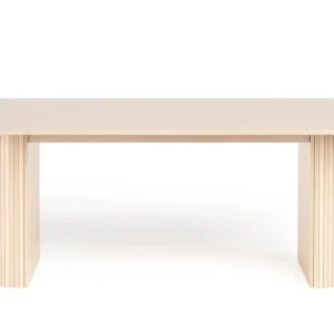 Bark Kopparbo Matbord Ljust trä Rektangulärt 200 cm Vitlaserat Ek - Möbler Extra rabatt