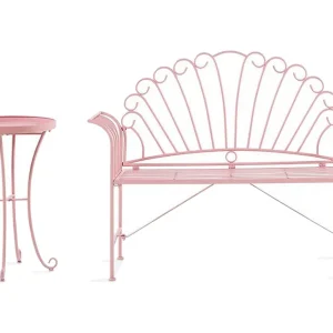 Caféset Hillsgu Rosa - Utemöbler & utemiljö Rabatt