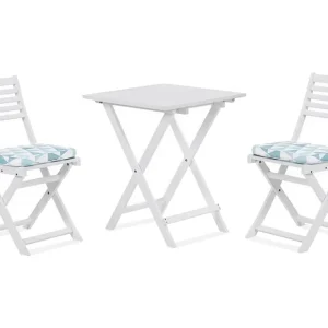 Beställ idag Cordido Caféset Vit - Utemöbler & utemiljö