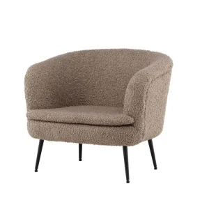 risnedsättning VIND Nordkoster Loungefåtölj Svart/Beige - Möbler
