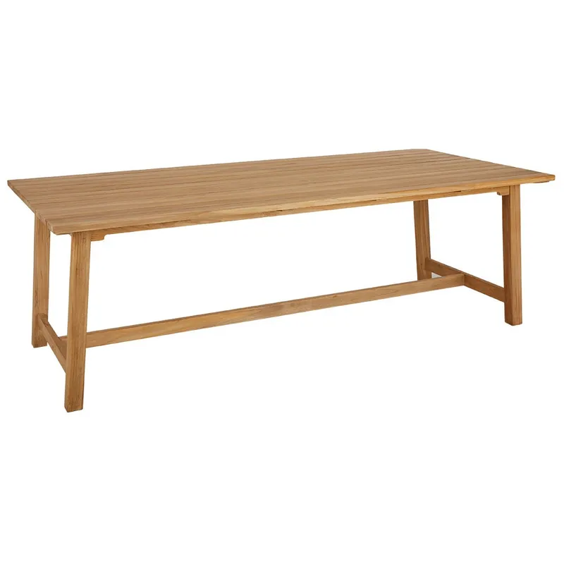 Trygg betalning Keros matbord 100x220 cm teak