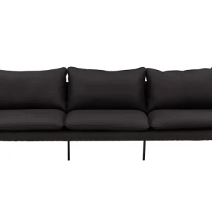 Sista chansen VIND Brunskär Soffa 3-sits Svart Vind - Möbler