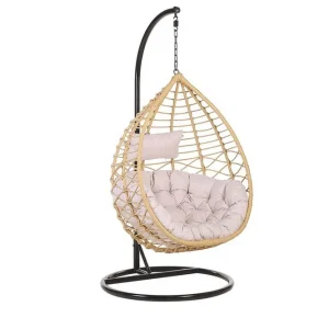 Beställ idag Kartberg Hängstol Utomhus med Stativ Beige - Utemöbler & utemiljö