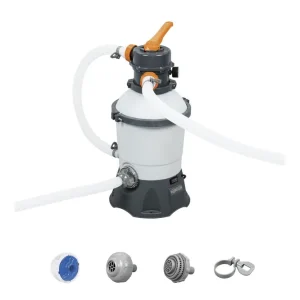 Snabb frakt Bestway Bestway Flowclear sandfilterpump 3028l/h Vit Bestway - Trädgård & spabad