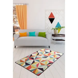 Utförsäljning Zortea Matta 100x200 cm Flerfärgad/Sammet - Textil & mattor