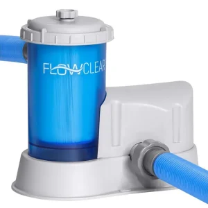 Bästa pris Bestway Bestway Flowclear transparent filterpump till ovanmarkpool B Bestway - Trädgård & spabad