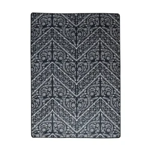Endast denna vecka Assaggie Entrematta 60x140 cm Svart/Sammet - Textil & mattor