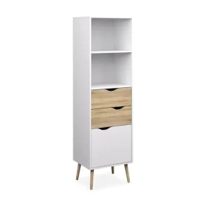 Tvilum Delta Hylla 50 cm Vit/Ek - Förvaring Reapris