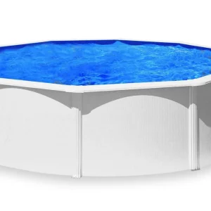 Planet Pool Planet Pool Stålväggspool Classic rund 350x120 Blå|Vit - Trädgård & spabad Rabatt