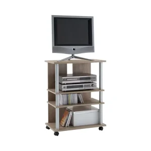 Trygg betalning Lugo TV-bänk 65 cm Hög Ek - Möbler