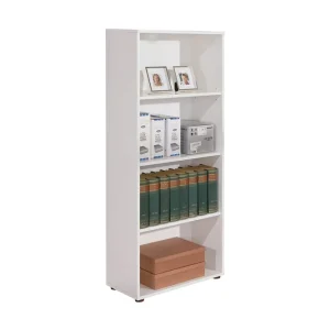 Rabatt Scandinavian Choice Imhilde Bokhylla 60x145 cm Vit - Förvaring
