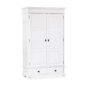 Ocean Delight Regina Garderob 116 cm Vit - Förvaring Bästa pris