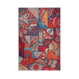 Matta Casen 160x230 cm Flerfärgad - Textil & mattor Snabb frakt