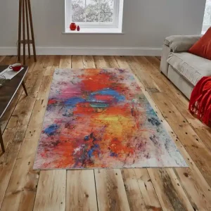 Artzain Matta 100x200 cm Flerfärgad - Textil & mattor Rea