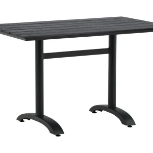 Venture Home Denver Matbord Utomhus 120 cm Svart - Utemöbler Populärt val