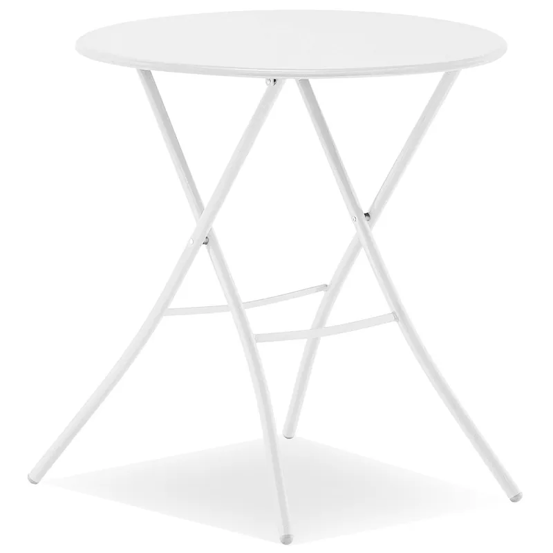Begränsat erbjudande Sirio cafébord 67 cm white matt stål