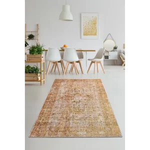 Trygg betalning Hannabel Matta 120x180 cm Senap/Sammet - Textil & mattor