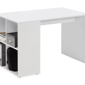 Scandinavian Choice Gent Skrivbord 117 cm med Förvaring Hyllor Vit - Möbler Beställ idag