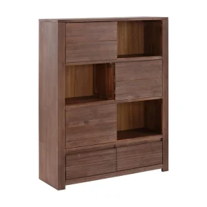 Loft24 Paulina Bokhylla 100 cm Akacia/Brun - Förvaring Nedsatt pris