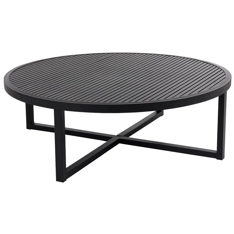 Begränsad tid Vevi loungebord 100cm svart