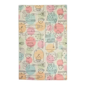 Kundfavorit Matta Bakery 80x150 cm Flerfärgad/Sammet - Textil & mattor