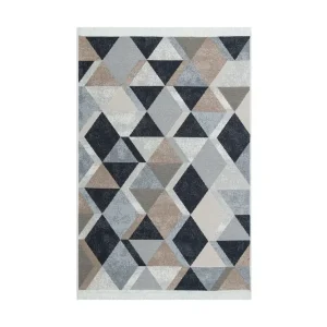 Matta Caleban 160x230 cm Beige/Svart/Vit/Bomull - Textil & mattor Populär