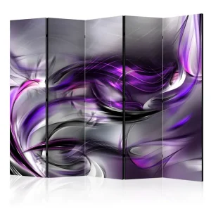 Rumsavdelare Purple Swirls 225x172 Artgeist sp. z o. o. - Inredning Premium