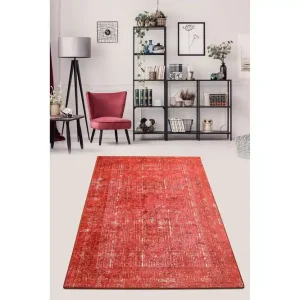Matta Corabel 160x230 cm Röd/Sammet - Textil & mattor Extra rabatt