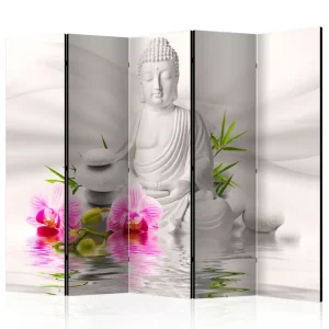Rumsavdelare Buddha And Orchids 225x172 Artgeist sp. z o. o. - Inredning Erbjudandepris