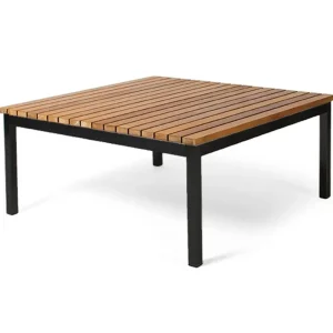 Extra rabatt Häringe Soffbord 85X85Cm Svart / Teak