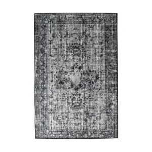 Trygg betalning Matta Corabel 80x150 cm Svart/Sammet - Textil & mattor