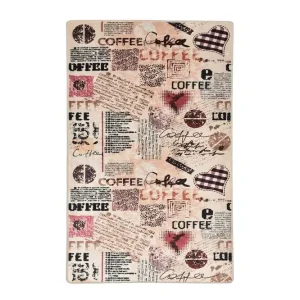 Fynd Matta Koffie 80x150 cm Flerfärgad/Sammet - Textil & mattor