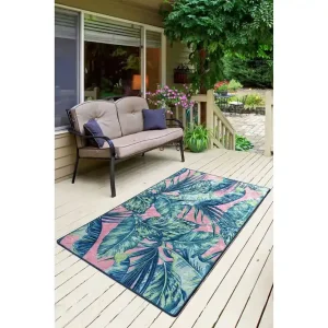 Populär Matta Simorgh 80x150 cm Rosa/Sammet - Textil & mattor