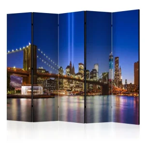 Rumsavdelare Blue New York 225x172 Artgeist sp. z o. o. - Inredning Populär